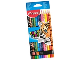 [MD-832212] Colorpeps Pencil Animal 12colMaped