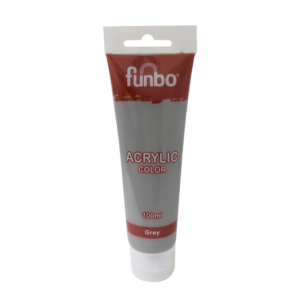 ACRYLIC TUBE 100ml 55 GREY