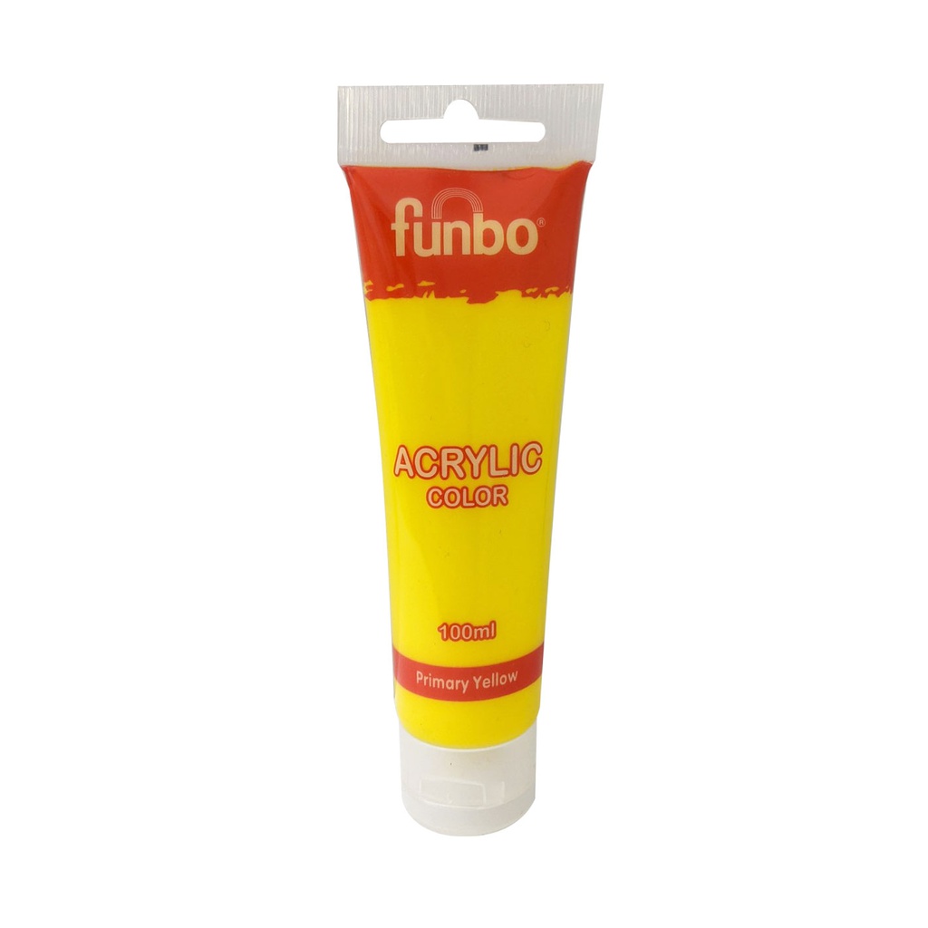 ACRYLIC TUBE 100ml 560 PRIMARY YELLOW