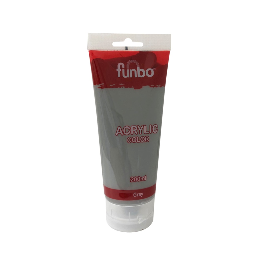 ACRYLIC TUBE 200ml 55 GREY