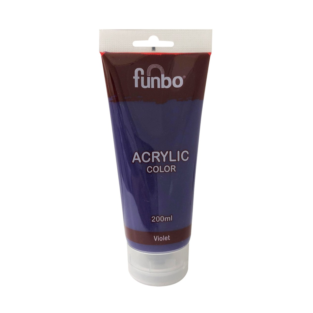 ACRYLIC TUBE 200ml 91 VIOLET