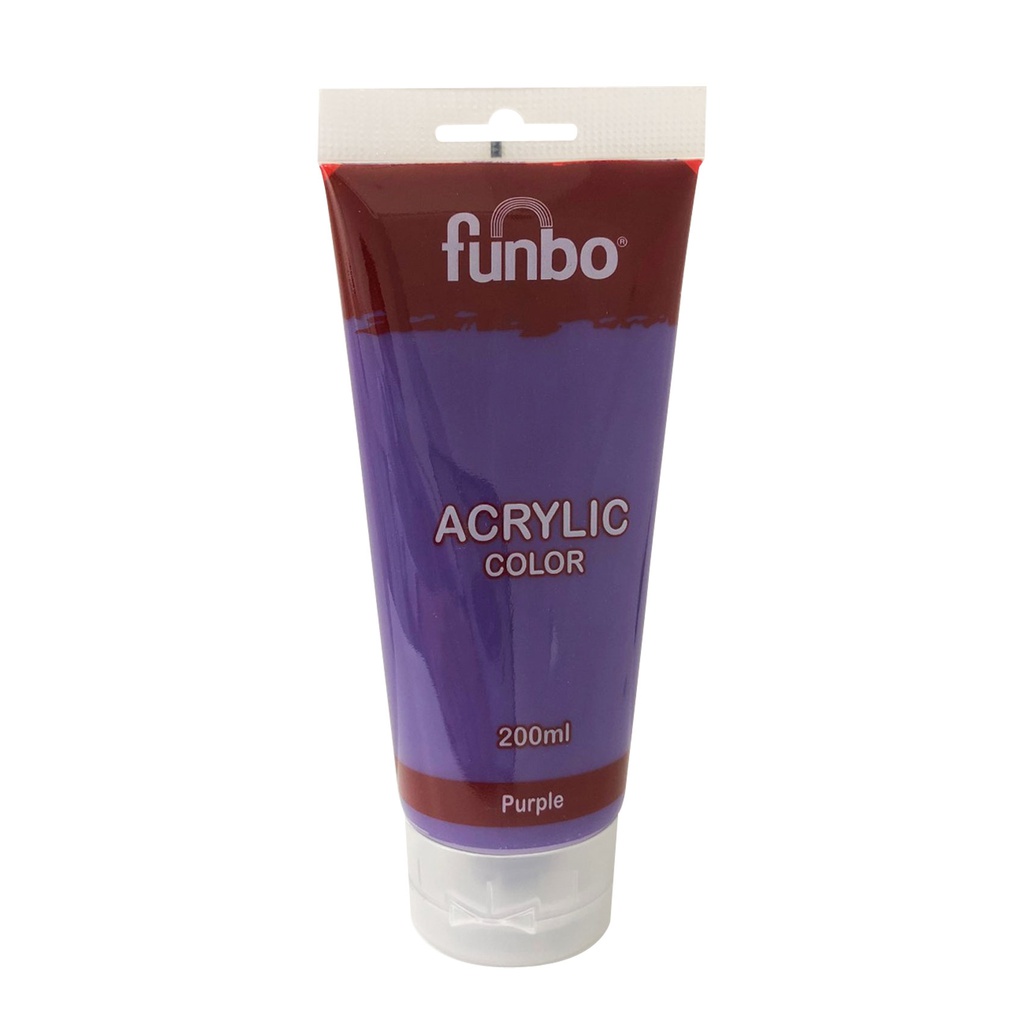 ACRYLIC TUBE 200ml 95 PURPLE