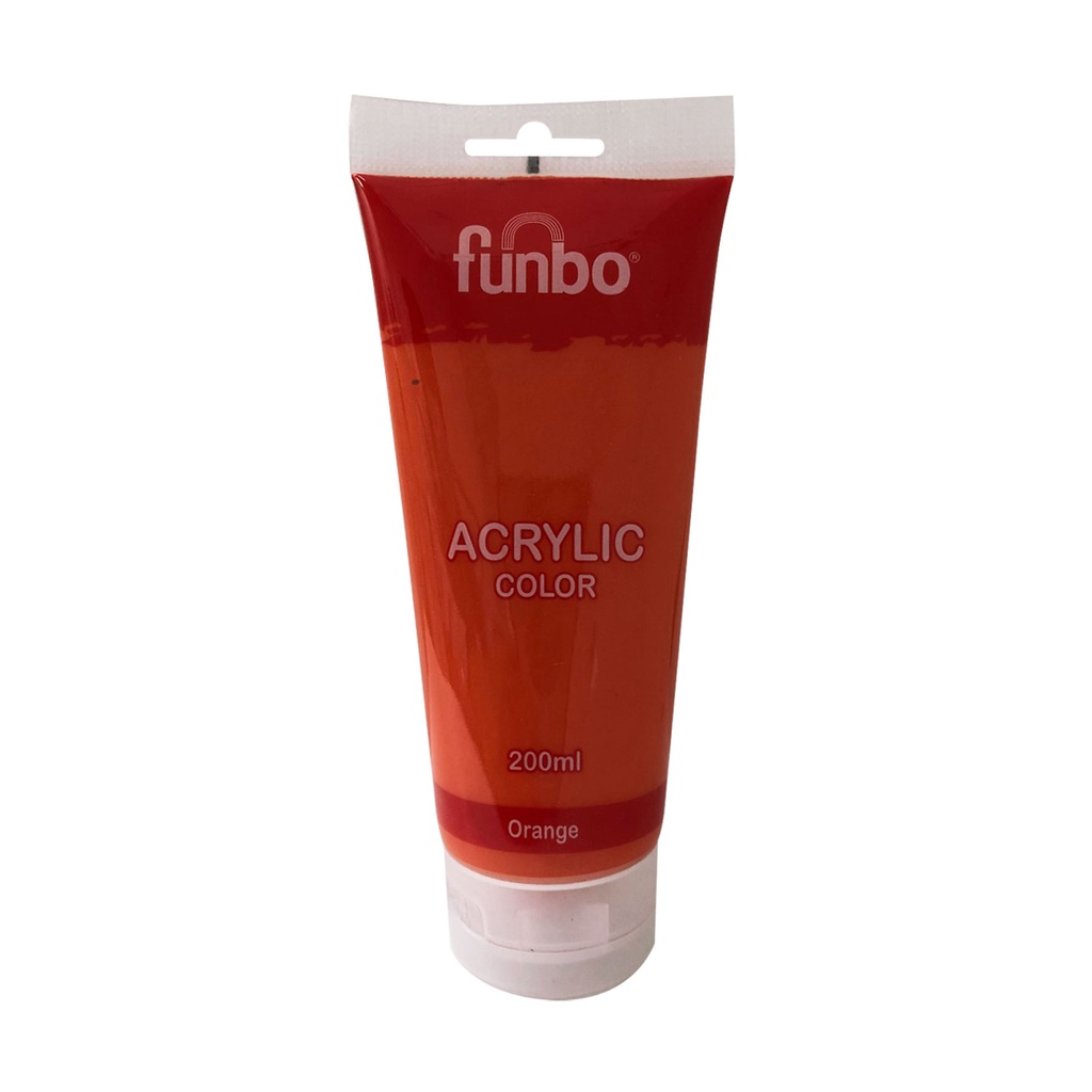 ACRYLIC TUBE 200ml 313 ORANGE