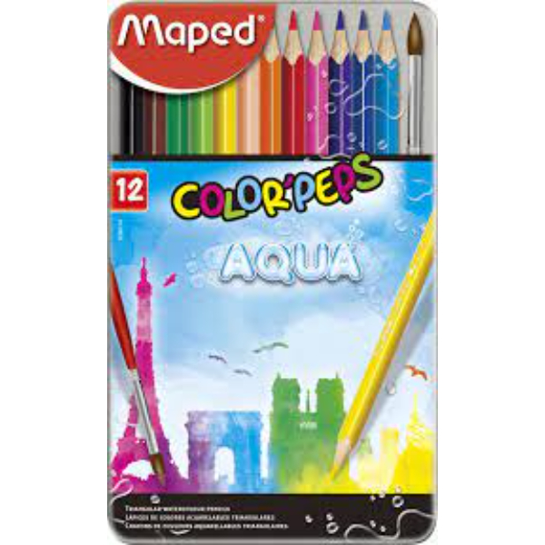 Color Peps Watercolor Metal Set 12Col