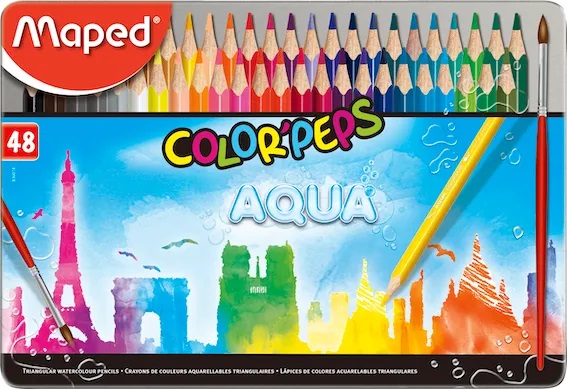 Color Peps Watercolor Metal Set 48Col
