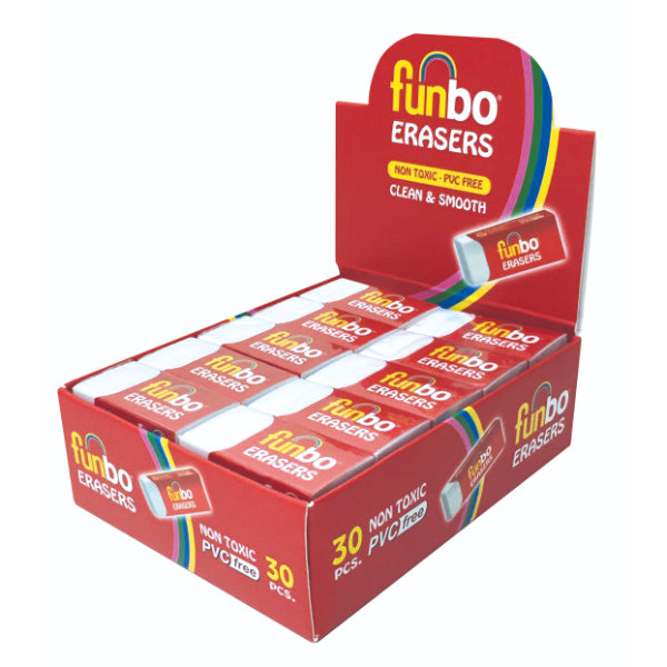 Eraser Medium Bx = 30 Pcs