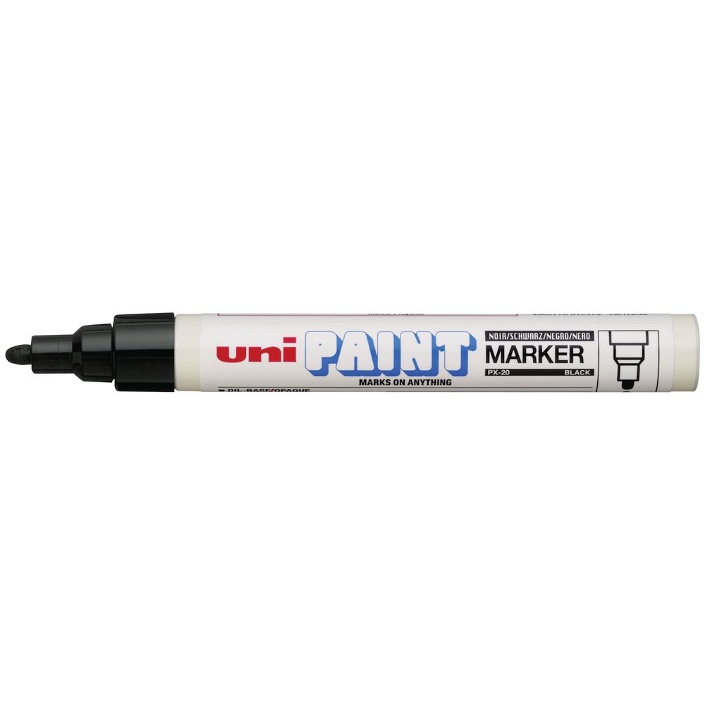 Paint Marker Bullet tip Black