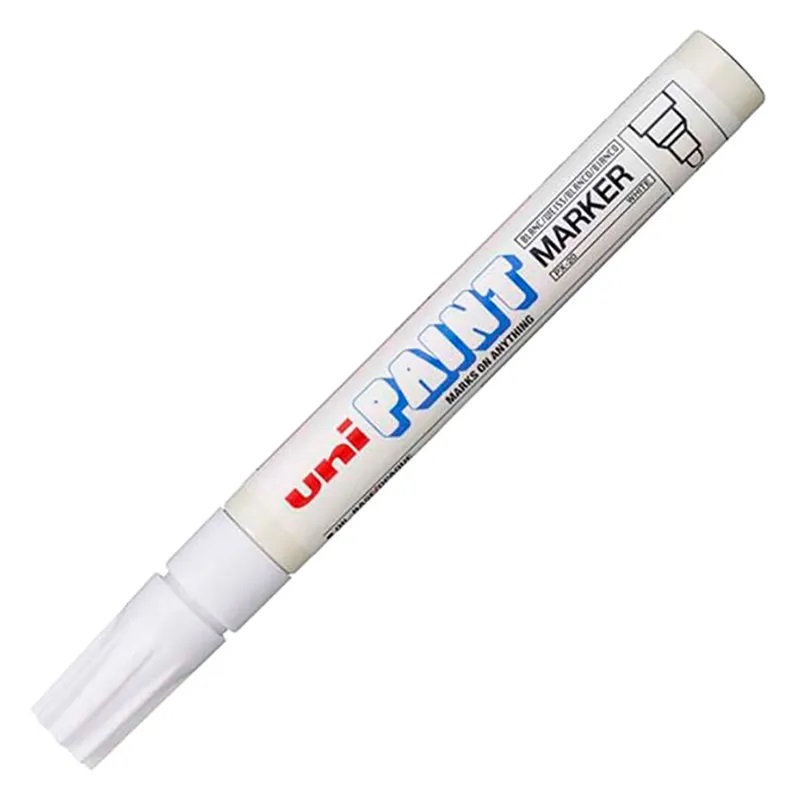 Paint Marker Bullet tip White