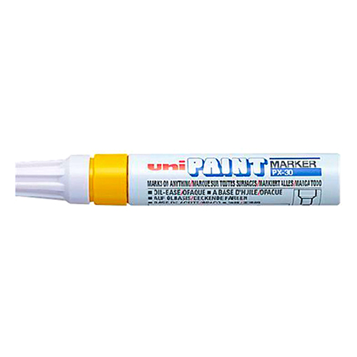 Paint Marker Chisel tip Yellow