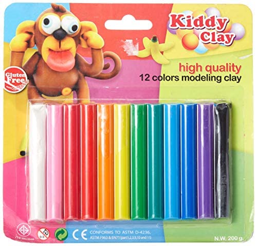 Modeling Clay set of 12col.