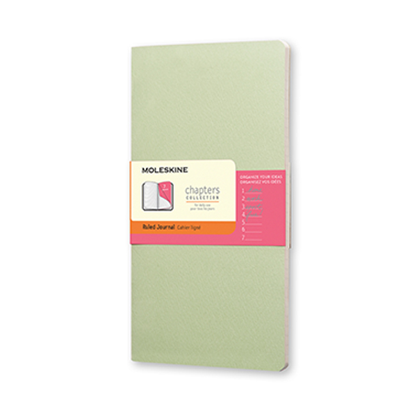 Chapters Slim Ruled Mist Green L(401901)