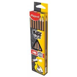 Black Peps 12x HB Pencil Bx