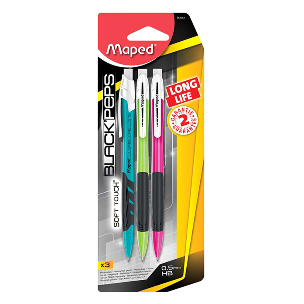 Mech Pencil 0.5 Long Life Pak=3 Pcs