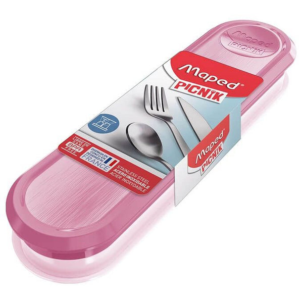 Picnik Adult Cutlery Box Tender Rose