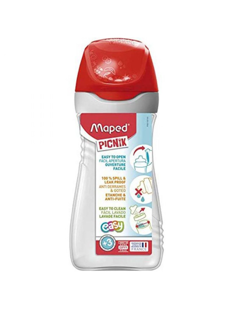 Picnik Origins Water Bottle 430ml Red