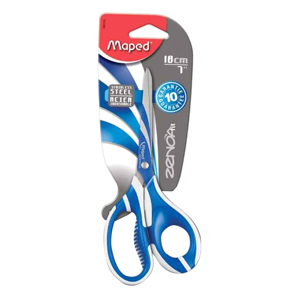 Scissor 18cm Asym ZenoaFIT Bls