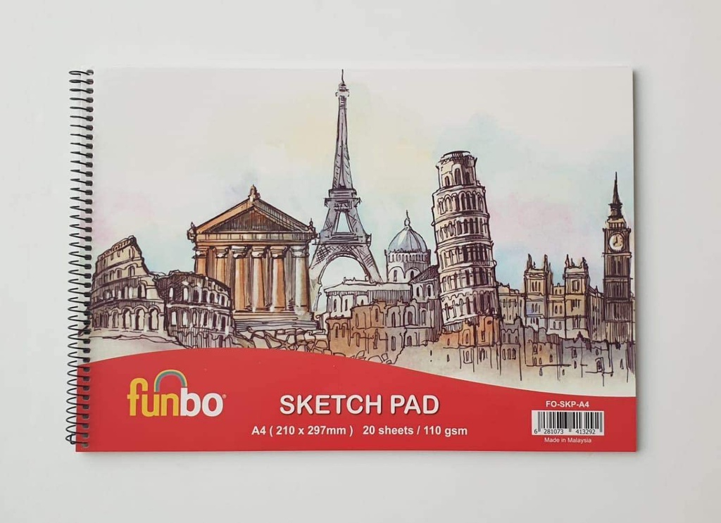 Sketch Pad A4 110 gsm, 20 shts