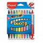 Color Peps FeltTip DUO Tip 10 X Pens