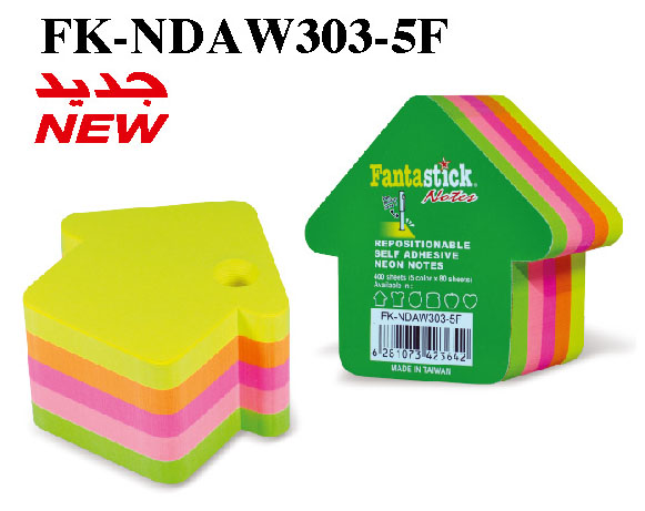 Stick Notes Fluor 5col Arrow