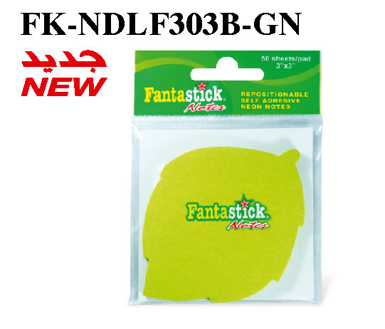 Stick Notes Fluor. Leaf bls-GN