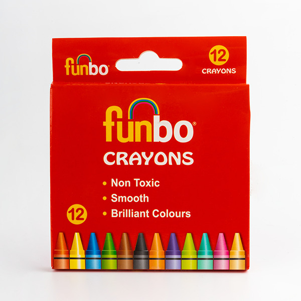 Crayons Pack of 12 Colors