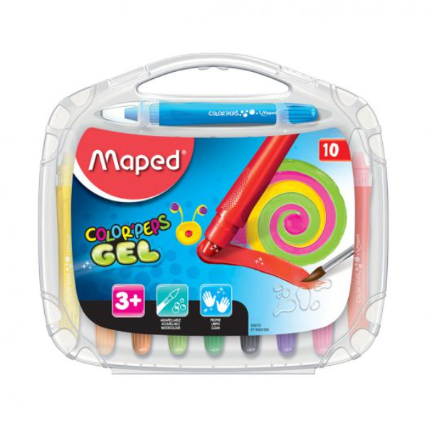 Color Peps Gel Crayons Set=10 Pcs