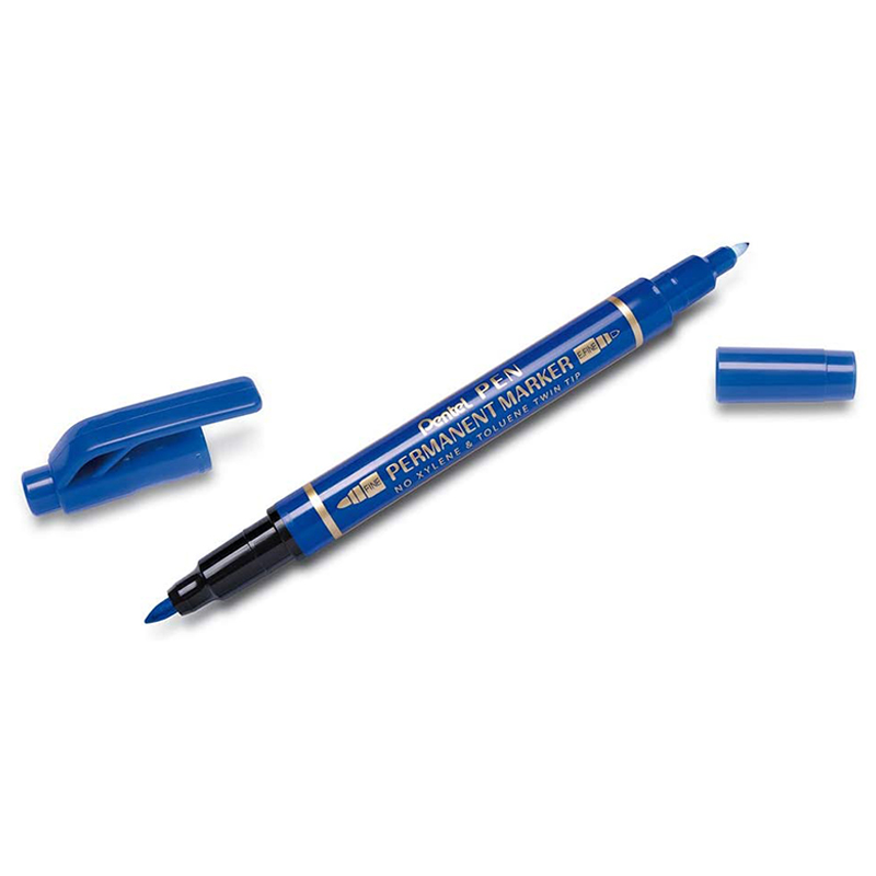 Twin Tip Marker Blue