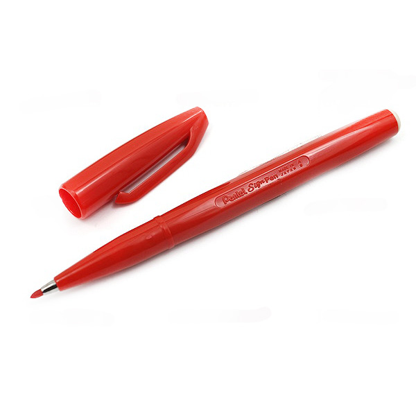 Sign Pen Fibre Tip 2mm RD