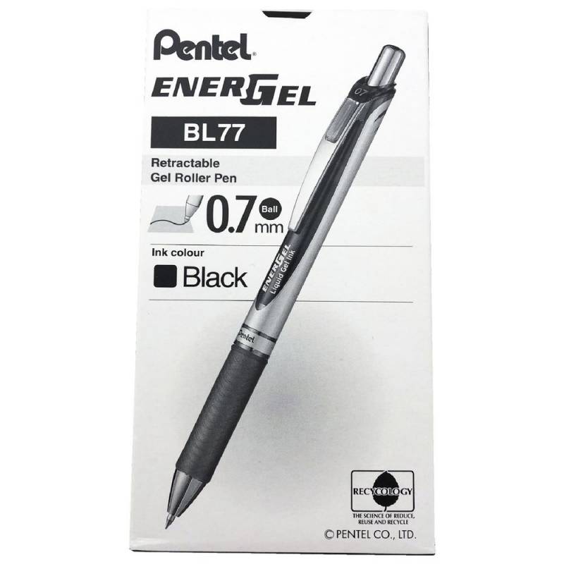 Energel Retractable 0.7mm BK