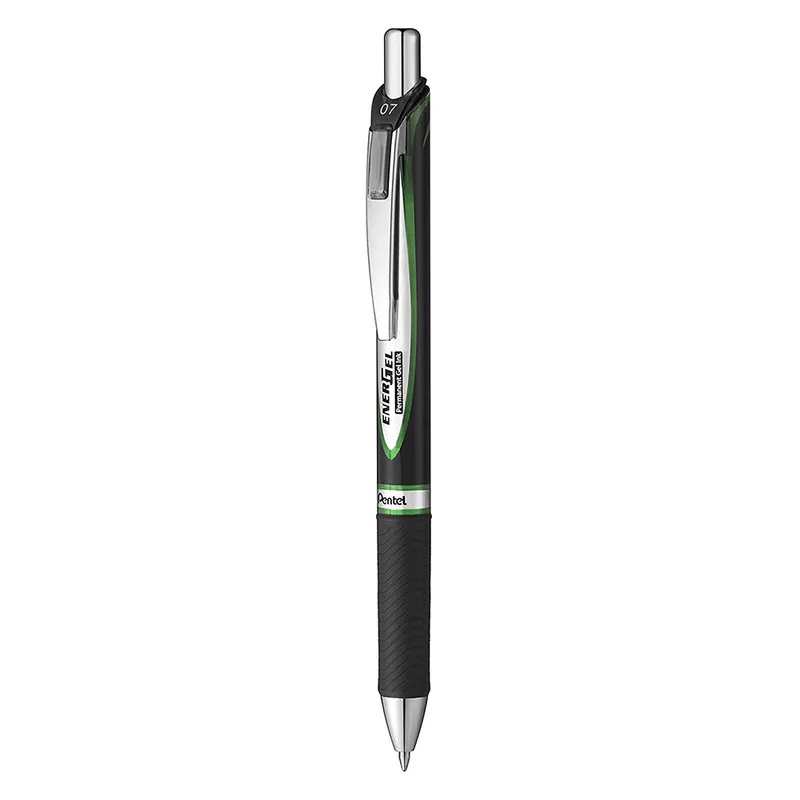 Energel Permanent Ink 0.7mm Green