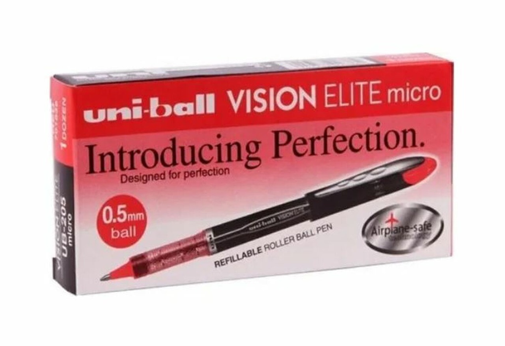 Vision Elite R/pen 0.5mm Red