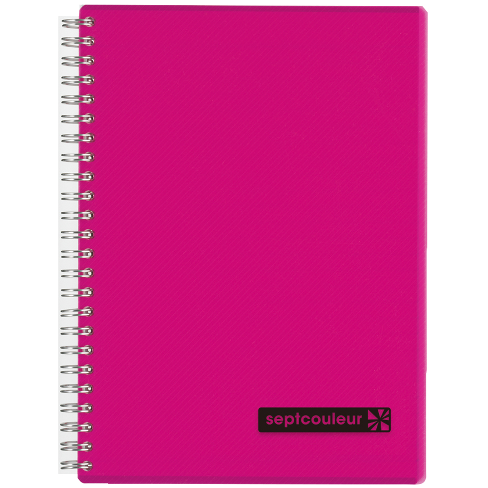 SeptColNotebk B5 80sht Pink