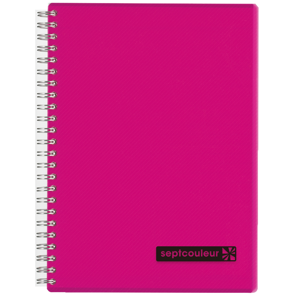 SeptColNotebk B5 80sht Pink