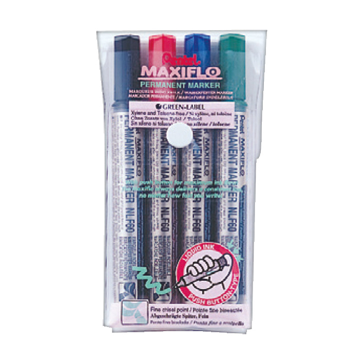 Maxiflo Permanent Chl Wlt=4Pc