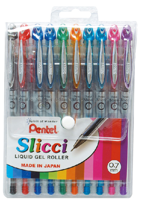 Slicci Gel Roller 0.7mm Wlt=10