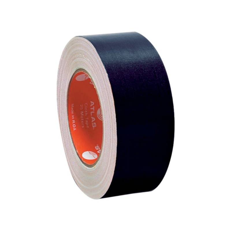 Cloth Tape 1&quot;x25m (25mm) Black
