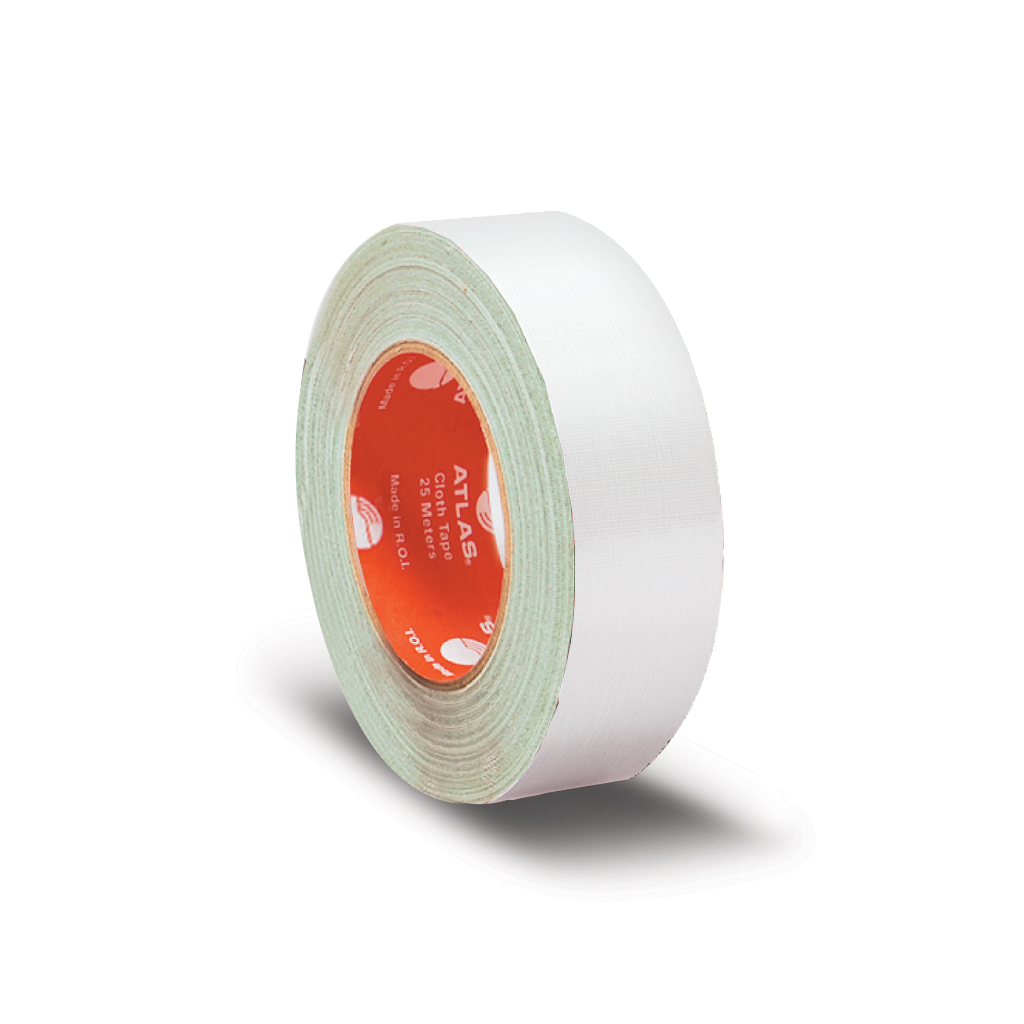 Cloth Tape 1½&quot;x25m (38mm) Whit