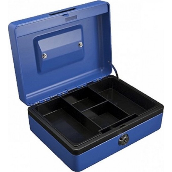 Cash box W195xL155xH83mm Blue