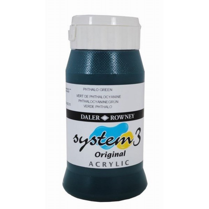 Acry Col Sys 3 250ml Phtalo GN