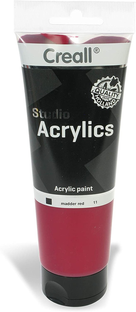 ACRYLICS STUDIO TUBE 250ml 11 Madder Red