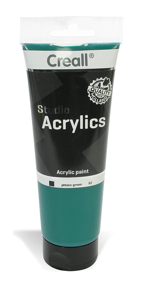 ACRYLICS STUDIO TUBE 250ml 52 Phtalo GN