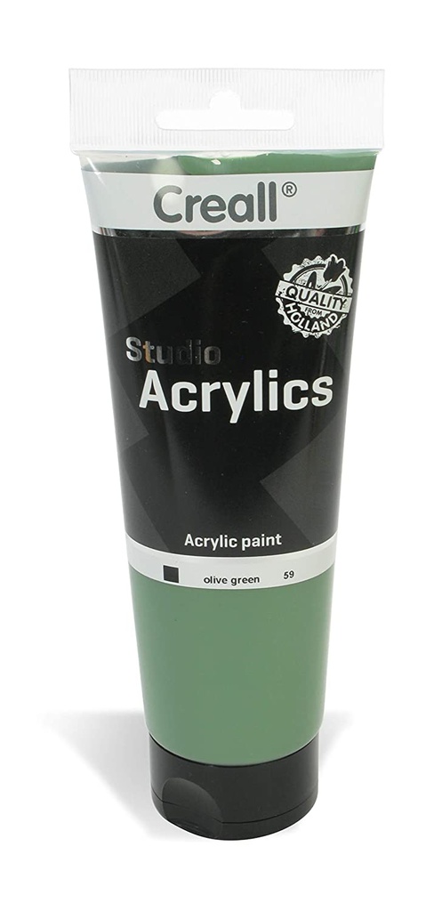ACRYLICS STUDIO TUBE 250ml 59 Olive GN