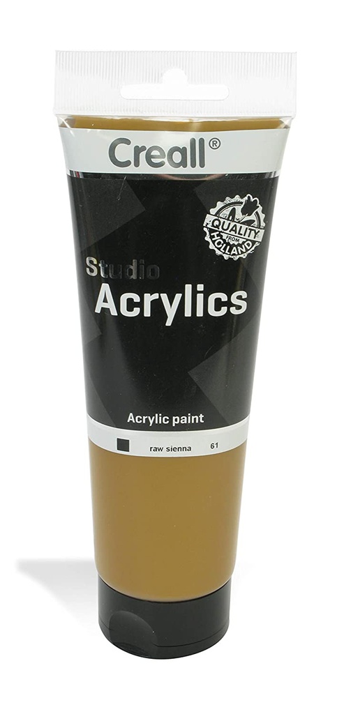 ACRYLICS STUDIO TUBE 250ml 61 Raw Sienna