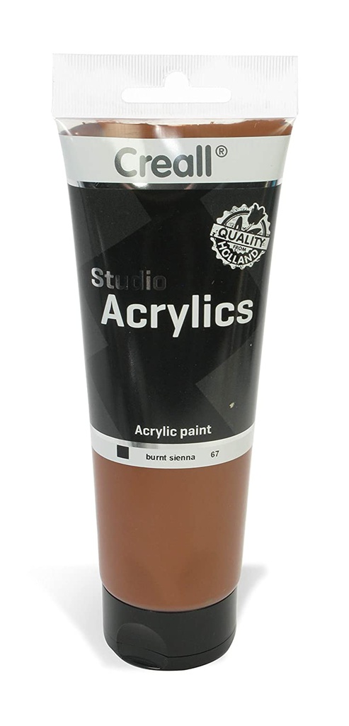 ACRYLICS STUDIO TUBE 250ml 67 Burnt Sien