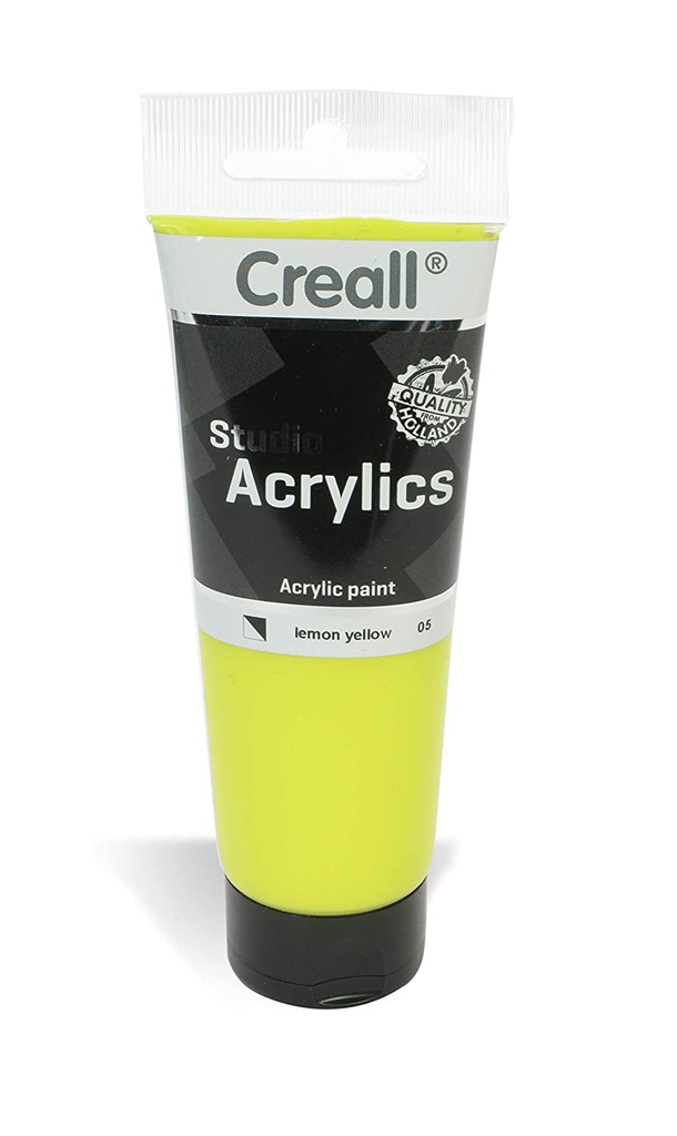 ACRYLICS STUDIO TUBE 120ml 05 lemon YW