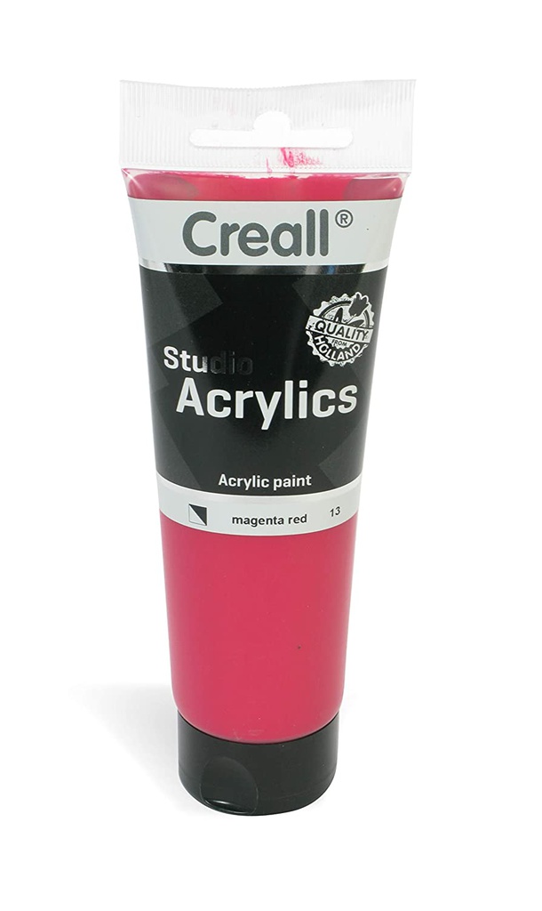 ACRYLICS STUDIO TUBE 120ml 13 MagentaRed