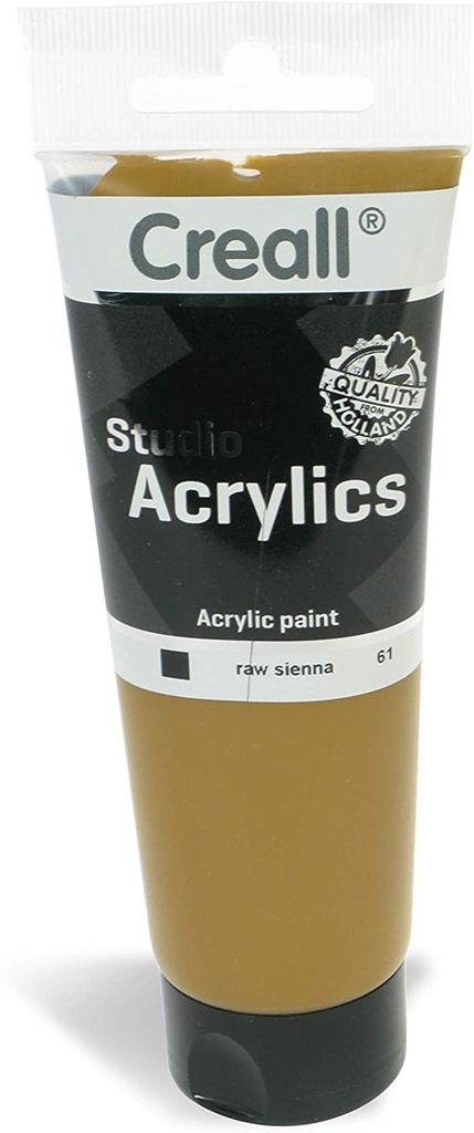 ACRYLICS STUDIO TUBE 120ml 61 Raw Sienna