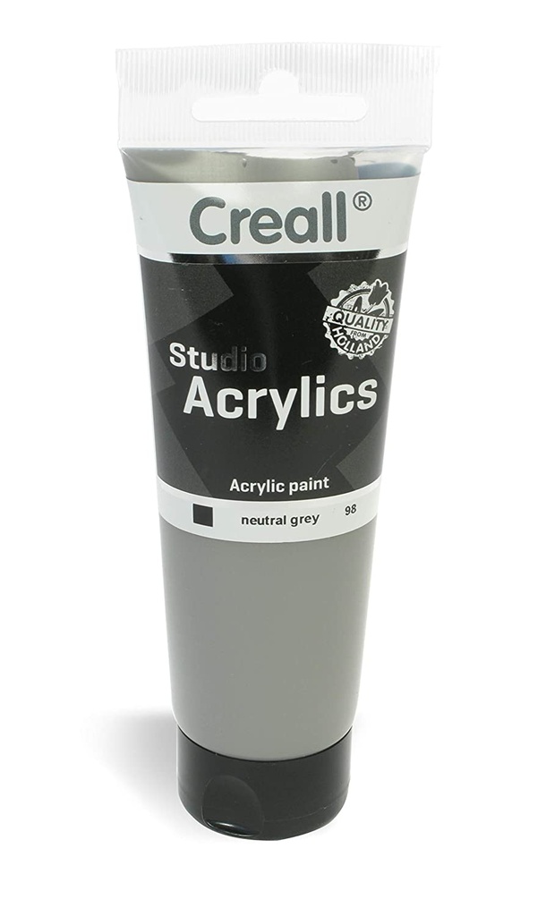 ACRYLICS STUDIO TUBE 120ml 98 Neut Grey