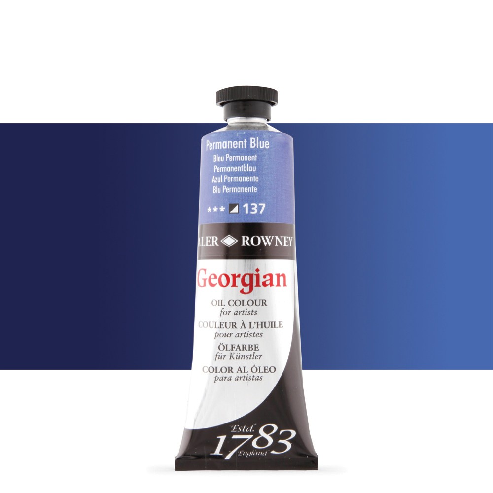 Oil Col Georg75ml Perm Blue