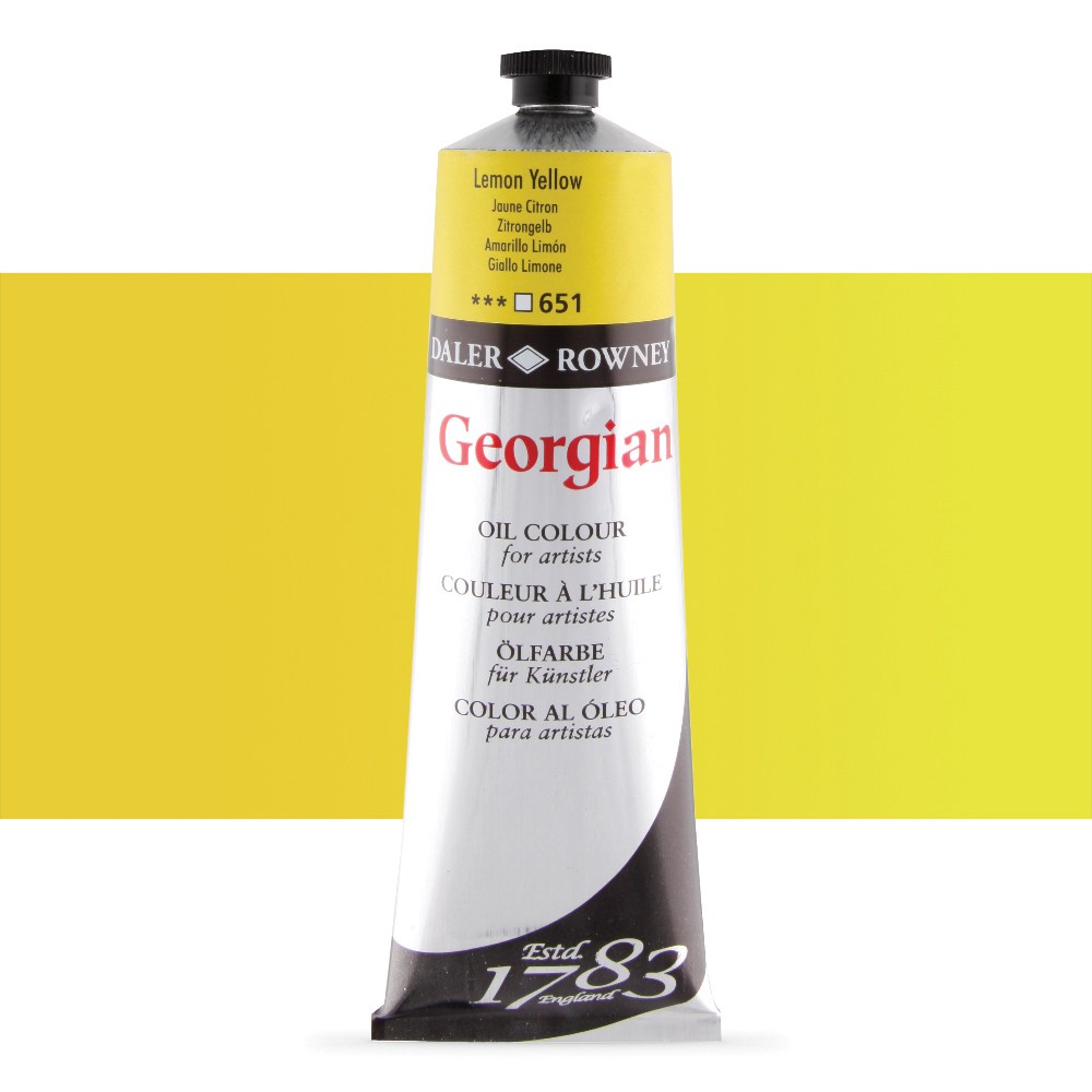 Oil Col Georg 75ml Lemn Yellow